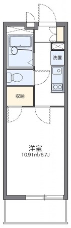 レオパレスメーシア公園台Iの物件間取画像